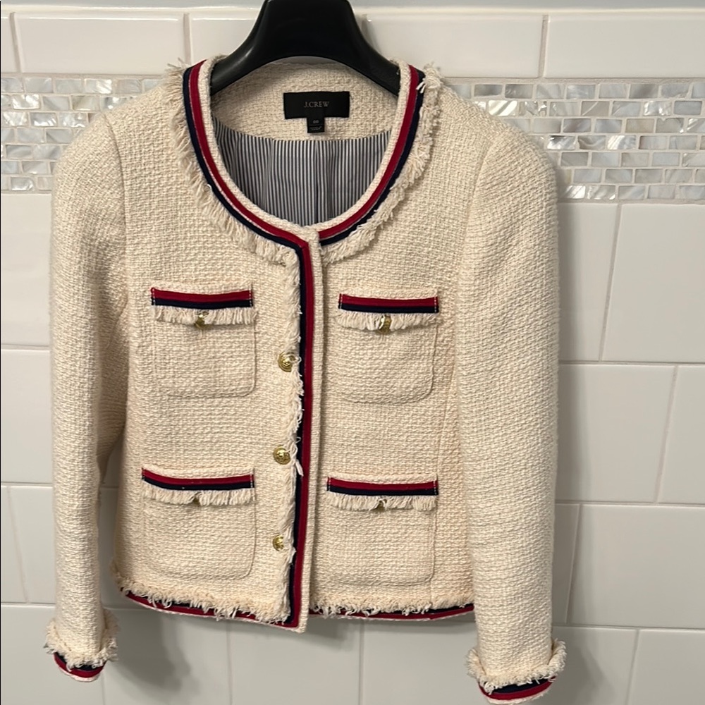 J. Crew Lady Jacket Tweed Blazer